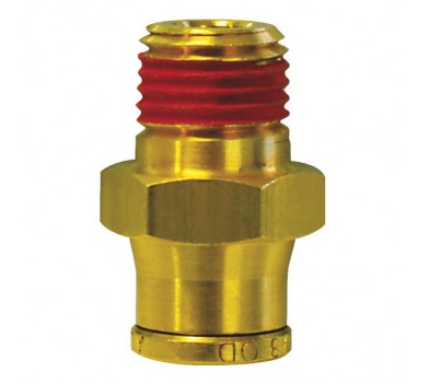 DOT ADAPTOR - METRIC TUBE TO MALE THREAD