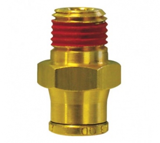 DOT ADAPTOR - METRIC TUBE TO MALE THREAD